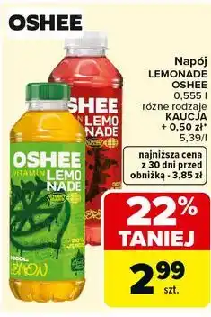 Carrefour Napój Lemonade Oshee oferta