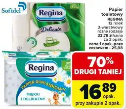 Carrefour Papier toaletowy Regina 12 rolek oferta