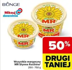 Carrefour Wszystkie margaryny MR Słynne Roślinne oferta
