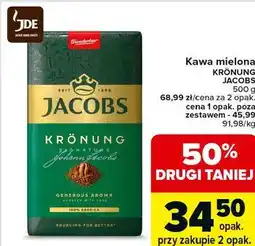 Carrefour Kawa mielona KRÖNUNG JACOBS oferta