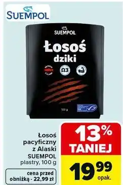 Carrefour Łosoś pacyficzny z Alaski Suempol plastry oferta