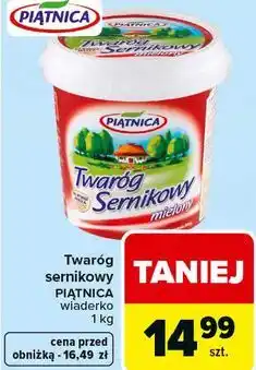 Carrefour Twaróg sernikowy mielony Piątnica oferta