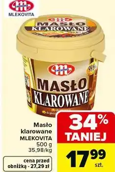 Carrefour Masło klarowane Mlekovita oferta