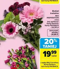 Carrefour Bukiet kwiatów MIX INSPIRATION oferta