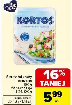 Carrefour Ser sałatkowy Kortos (różne rodzaje) oferta