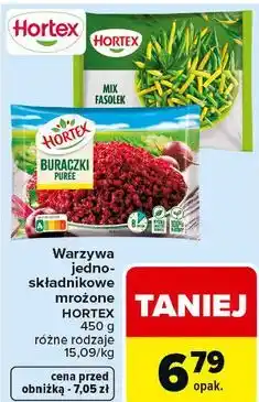 Carrefour Warzywa jednoskładnikowe mrożone Hortex (różne rodzaje) oferta