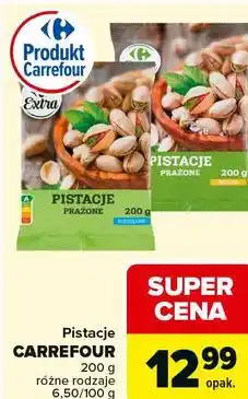 Carrefour Pistacje Carrefour (różne rodzaje) oferta