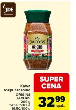 Carrefour Kawa rozpuszczalna Origins Jacobs oferta