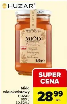 Miód wielokwiatowy Huzar