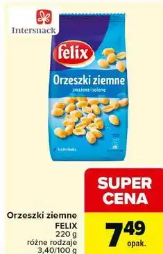 Carrefour Orzeszki ziemne Felix (różne rodzaje) oferta