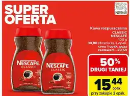 Carrefour Kawa rozpuszczalna Classic Nescafé oferta