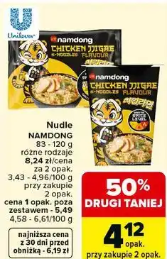 Carrefour Nudle Namdong (różne rodzaje) oferta