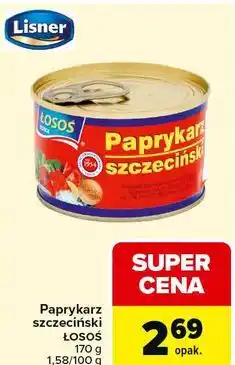 Carrefour Paprykarz szczeciński Łosoś oferta
