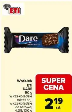Carrefour Wafelek ETI DARE oferta