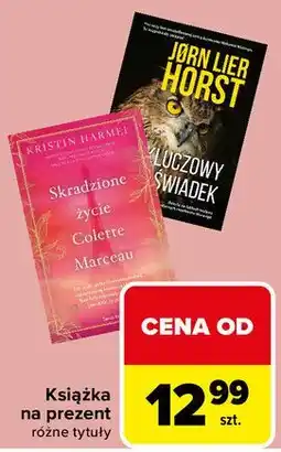 Carrefour Market Książka na prezent różne tytuły oferta
