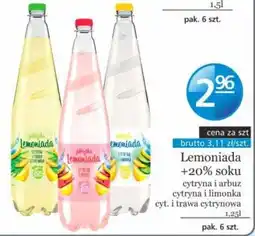 Specjał Lemoniada +20% soku oferta