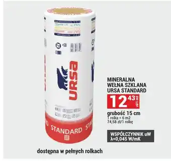 Wełna mineralna Ursa Standard