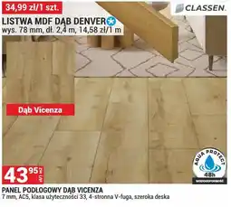 Merkury Market Panel podłogowy Dąb Vicenza oferta