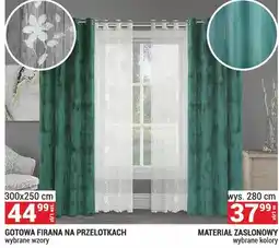 Merkury Market Materiał zasłonowy oferta