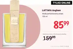 Rossmann Woda perfumowana unisex Angham oferta