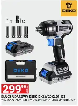 Merkury Market Klucz udarowy Deko DKBW20XL01-S3 oferta