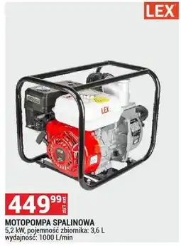 Merkury Market Motopompa spalinowa oferta