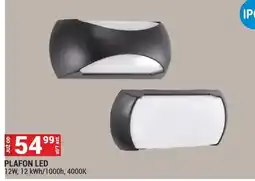 Merkury Market Plafon LED 12W, 12 kWh/1000h, 4000K IP65 oferta