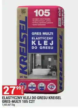 Merkury Market Elastyczny klej do gresu Gres-Multi 105 C2T oferta