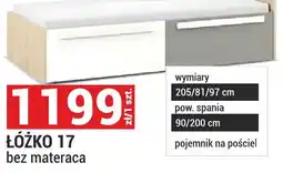 Merkury Market Łóżko 17 bez materaca oferta