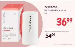 Rossmann Róż do policzków, w sticku oferta