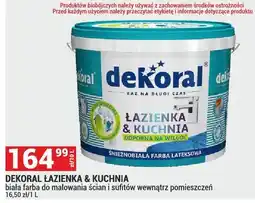Merkury Market Farba łazienka & kuchnia biała do malowania ścian i sufitów wewnątrz pomieszczeń oferta