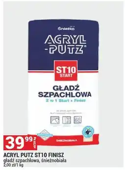 Merkury Market Acryl Putz ST10 Finisz gładź szpachlowa, śnieżnobiała oferta