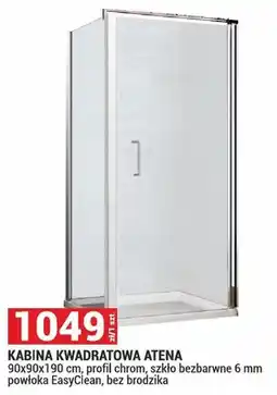 Merkury Market Kabina prysznicowa kwadratowa Atena oferta