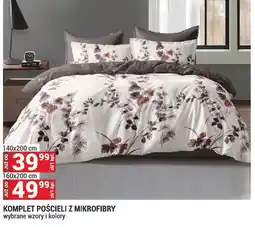 Merkury Market Komplet pościeli z mikrofibry 160x200 cm oferta
