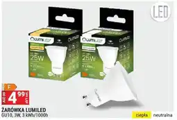 Merkury Market Żarówka Lumiled GU10, 3W, 3 kWh/1000h oferta