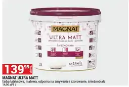 Merkury Market Farba Magnat Ultra Matt lateksowa, matowa, odporna na zmywanie i szorowanie, śnieżnobiała oferta