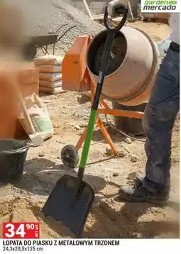 Merkury Market Łopata do piasku z metalowym trzonem oferta