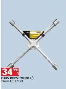 Merkury Market Klucz krzyżowy do kół rozmiar 17,19,21,23 oferta
