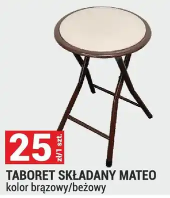 Merkury Market Taboret składany Mateo oferta