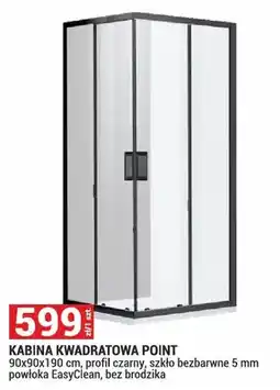 Merkury Market Kabina prysznicowa kwadratowa Point oferta