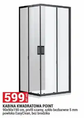 Merkury Market Kabina prysznicowa kwadratowa Point oferta