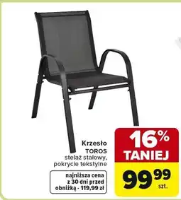 Carrefour Krzesło Toros oferta