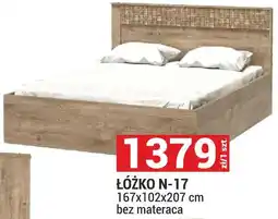 Merkury Market Łóżko N-17 bez materaca oferta
