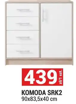 Merkury Market Komoda SRK2 90x83,5x40 cm oferta