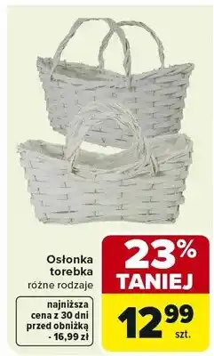 Carrefour Osłonka torebka oferta