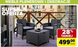 Carrefour Zestaw mebli balkonowych Venezia Terrace oferta