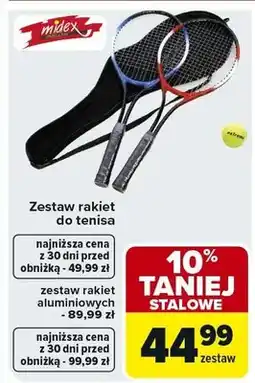 Carrefour Zestaw rakiet do tenisa oferta