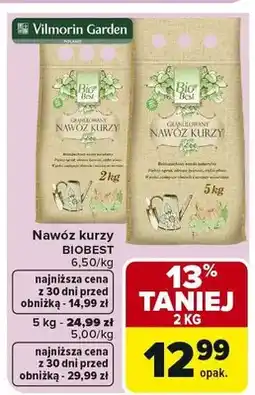 Carrefour Nawóz kurzy Biobest oferta