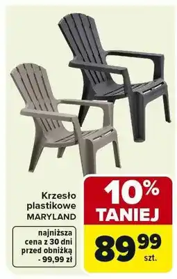 Carrefour Krzesło plastikowe Maryland oferta