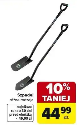 Carrefour Szpadel różne rodzaje oferta
